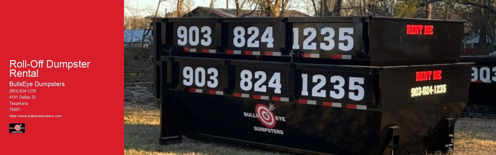 Roll-Off Dumpster Rental